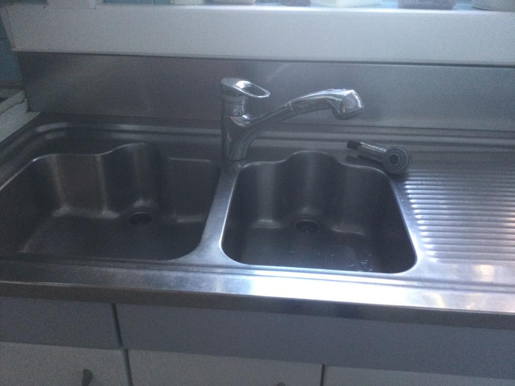 Wasbak franke, Doe-het-zelf en Bouw, Sanitair, Ophalen, Gebruikt, Kraan