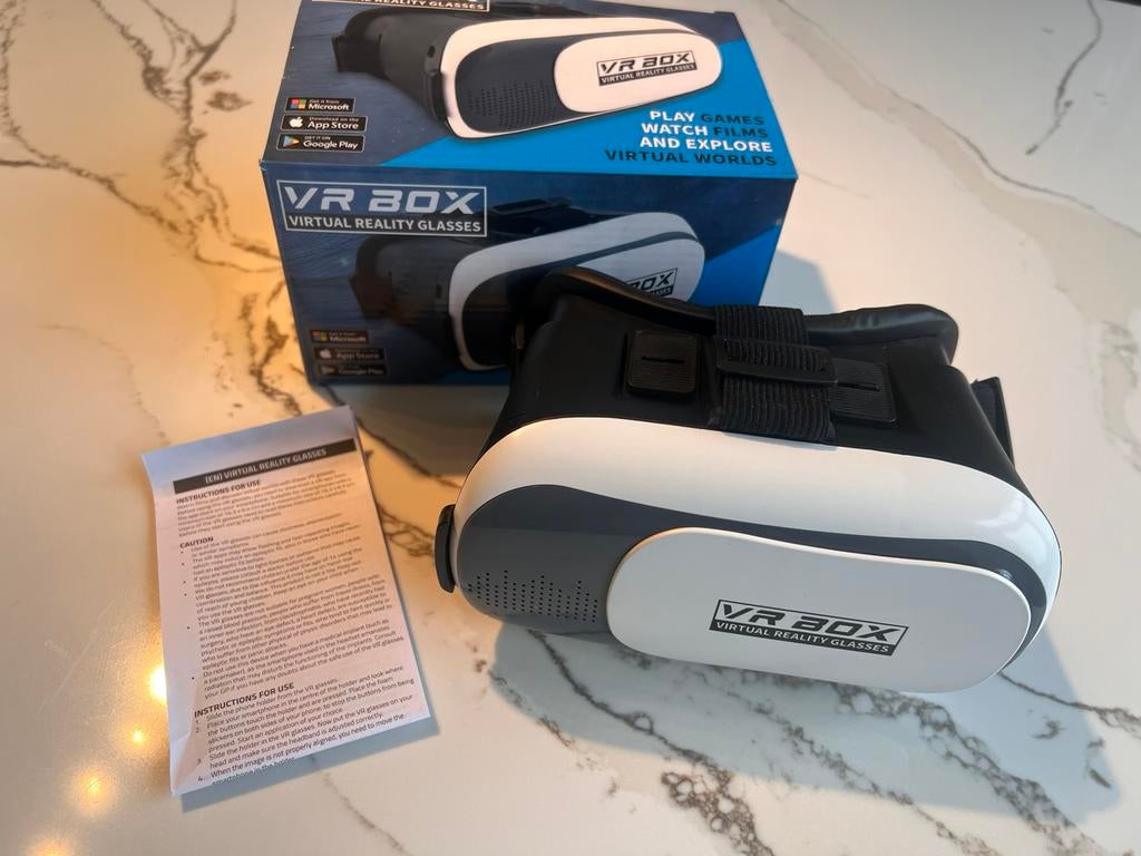 Lunettes de réalité virtuelle VR Box - non utilisées, Consoles de jeu & Jeux vidéo, Virtual Reality, Enlèvement ou Envoi, Neuf