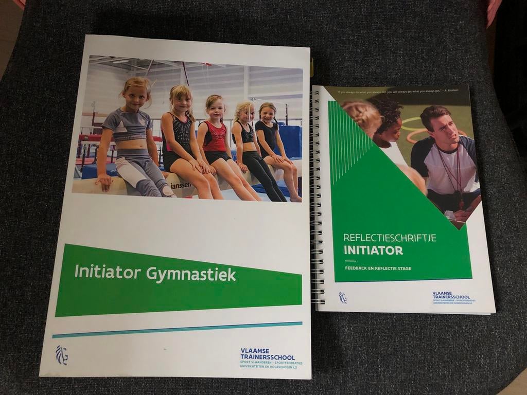 Cursus Initiator Gymnastiek + reflectie schriftje, Ophalen of Verzenden, Gelezen, Niet van toepassing