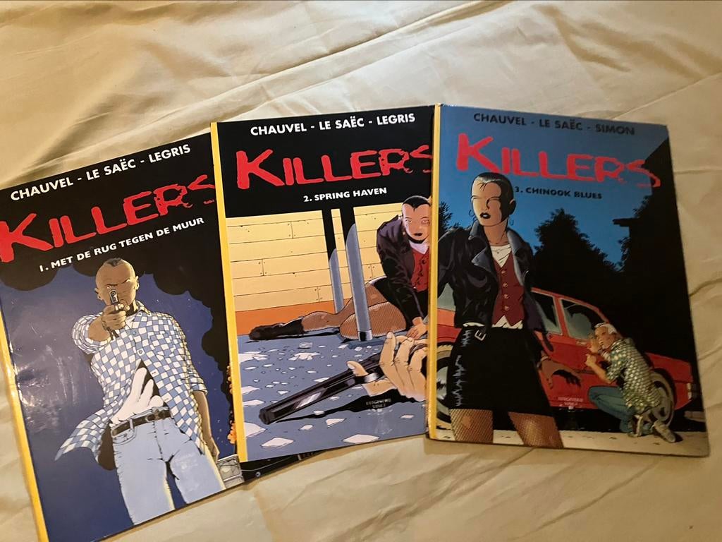Killers volledige reeks 1-3, Boeken, Ophalen of Verzenden