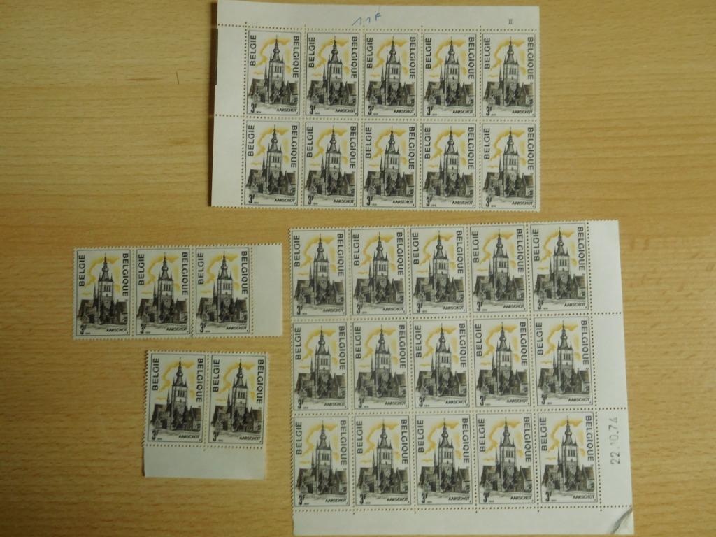 Belgische postzegel NIET geannuleerd, Ophalen of Verzenden, Postfris, Niet gestempeld
