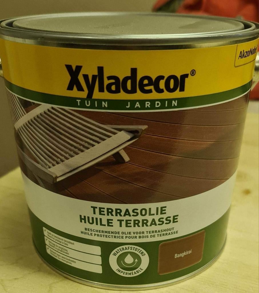 Xyladecor tuin terrasolie, Ophalen of Verzenden, Zo goed als nieuw