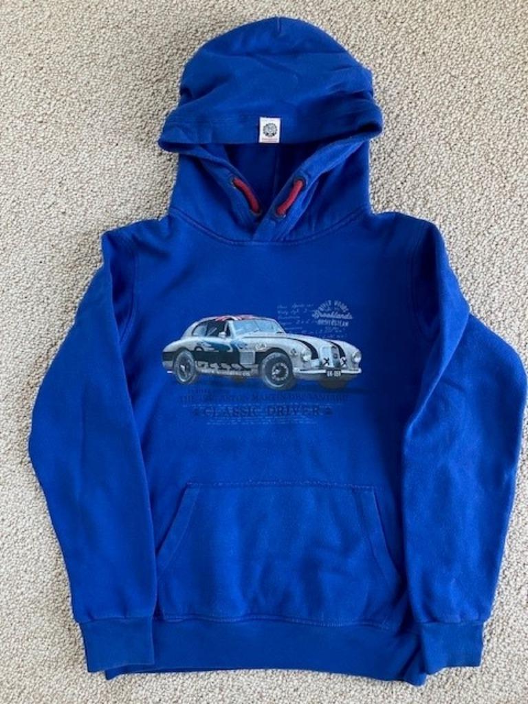 River Woods Hoodie jongens maat 14 blauw, Kinderen en Baby's, Ophalen, River Woods, Trui of Vest, Zo goed als nieuw