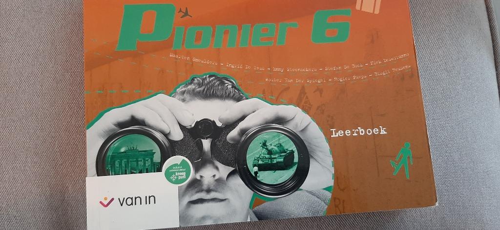 Pionier 6 leerboek isbn 978 90 455 4939 3, Boeken, Schoolboeken, Ophalen of Verzenden, Zo goed als nieuw, ASO, Van In