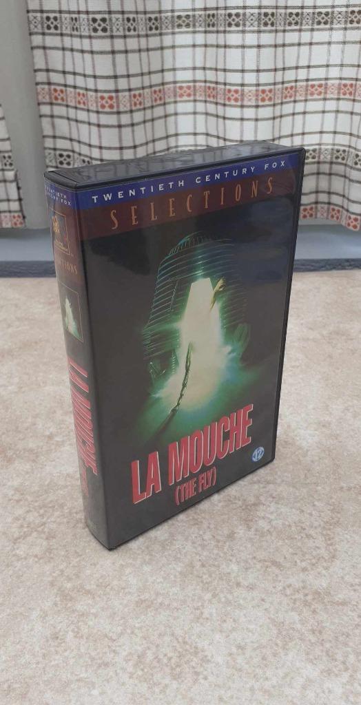 vhs La mouche, Ophalen of Verzenden, Zo goed als nieuw
