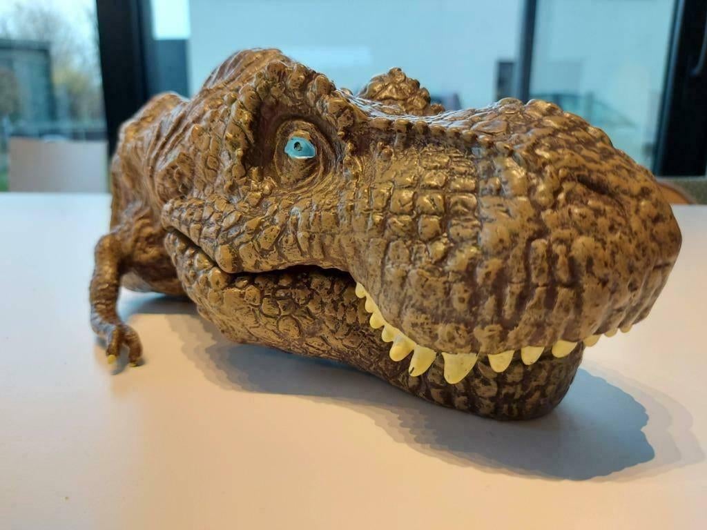 Marionnette à main en caoutchouc Dino, Enlèvement, Comme neuf, Autres types
