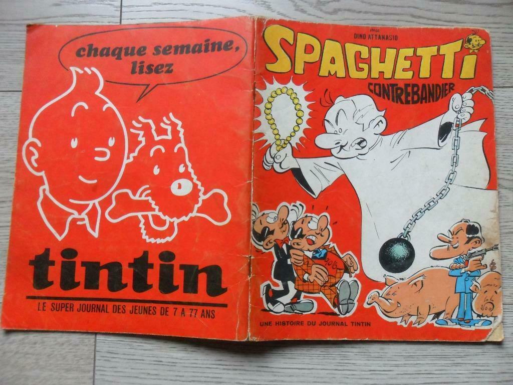Spaghetti Contrebandier - Dino Attanasio - Journal Tintin, Livres, Une BD, Enlèvement ou Envoi, Utilisé