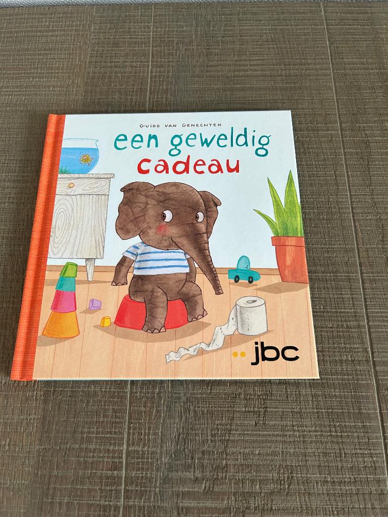 Boek: Guido van Genechten: een geweldig cadeau, Boeken, Kinderboeken | Kleuters, Ophalen of Verzenden, Zo goed als nieuw