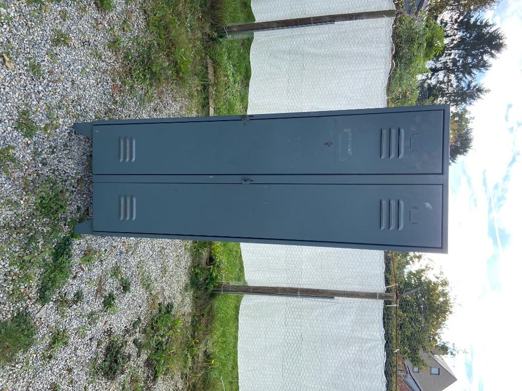 Armoires à casiers bleues à 2 portes, Hobby & Loisirs créatifs, Enlèvement, Utilisé