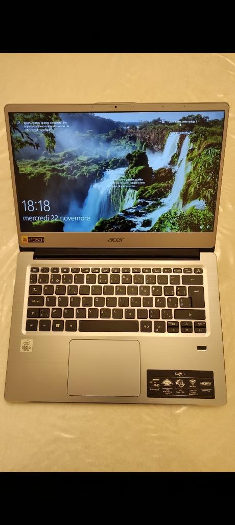 PC Portable Acer Swift 3 SF314-58 series, Enlèvement, Comme neuf, Azerty, SSD