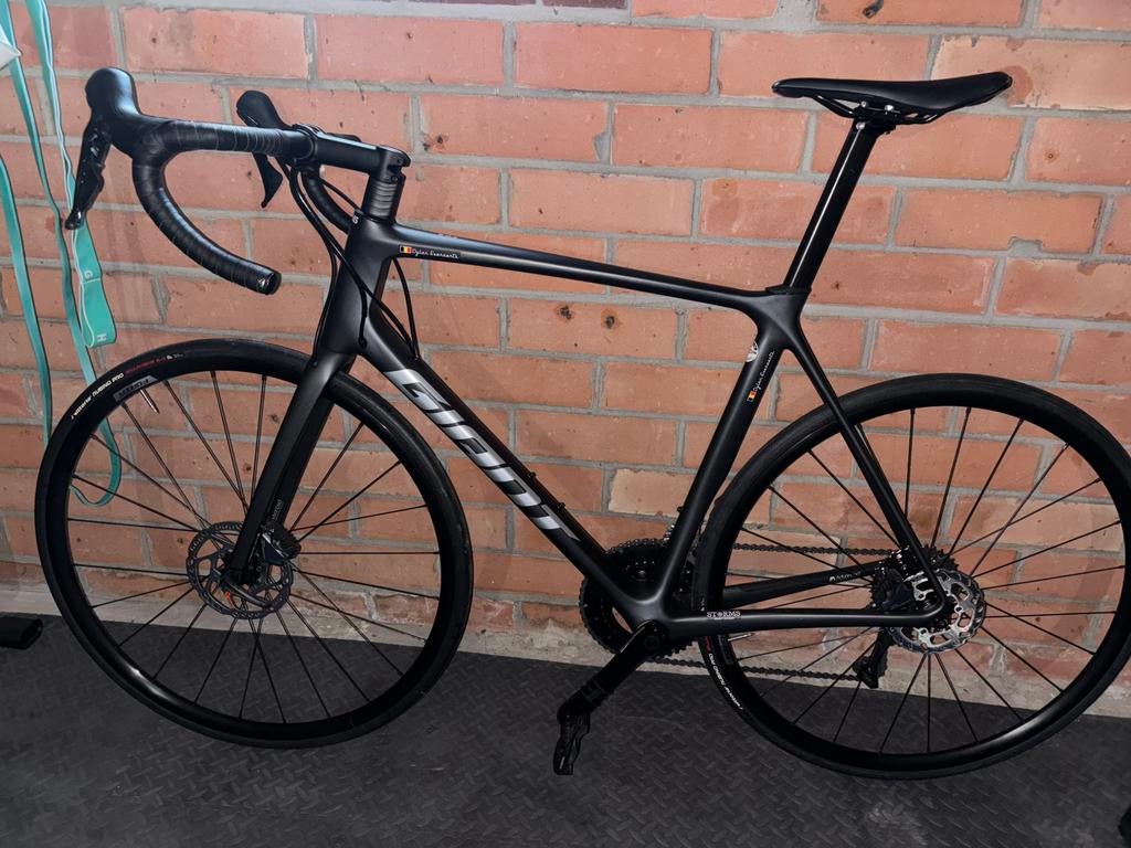 Giant TCR Advanced 1+ Disc te koop, Fietsen en Brommers, Ophalen, Gebruikt, Carbon, Giant