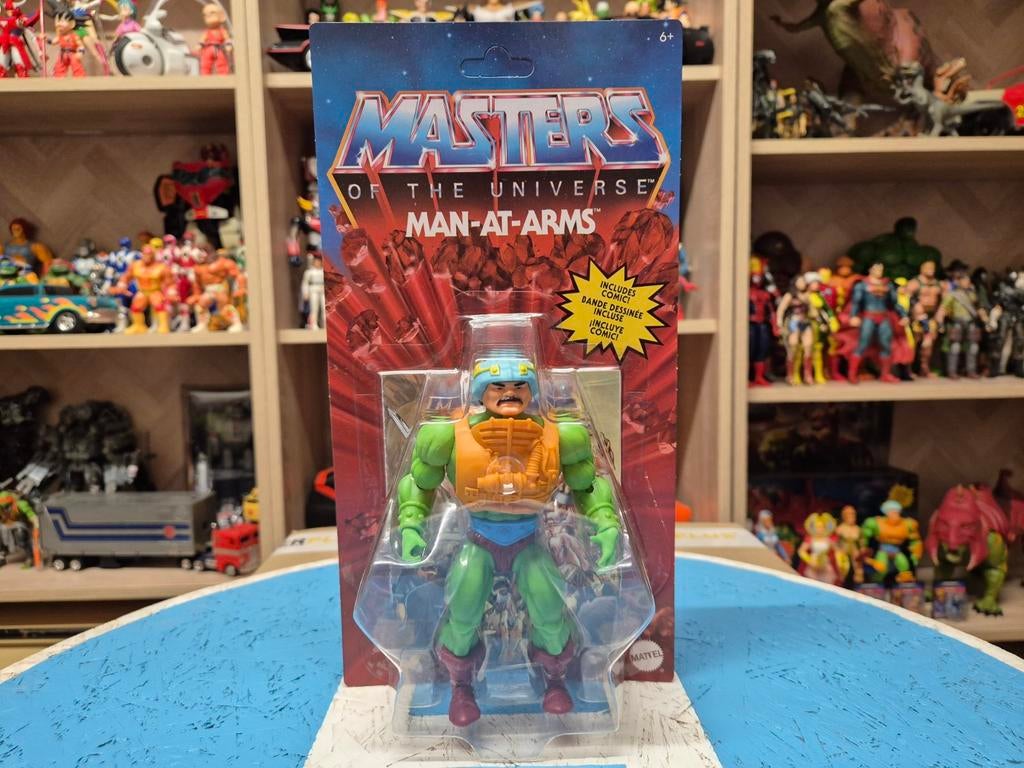He-man figuur man at arms, Kinderen en Baby's, Speelgoed | Actiefiguren, Ophalen
