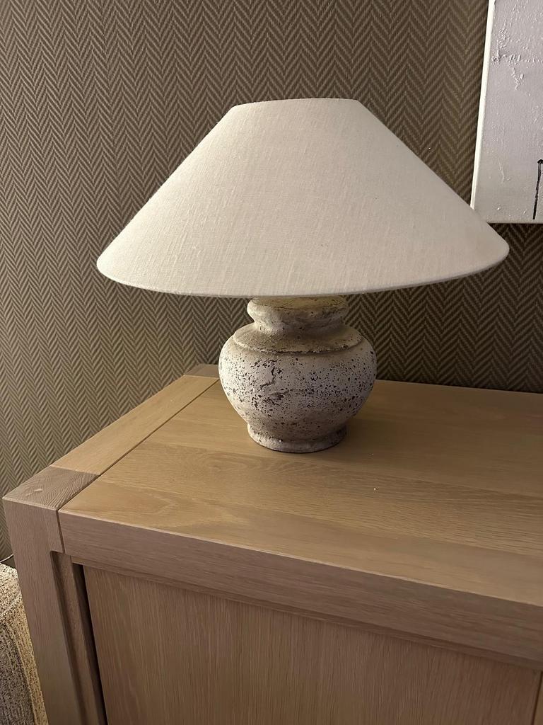 Lamp in volle steen, Ophalen, Zo goed als nieuw