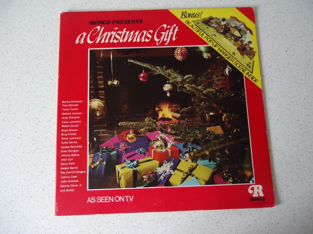 Kerst LP "A Christmas Gift" met PoP-UP Manger scene inside., Ophalen of Verzenden, Gebruikt, 12 inch, Pop