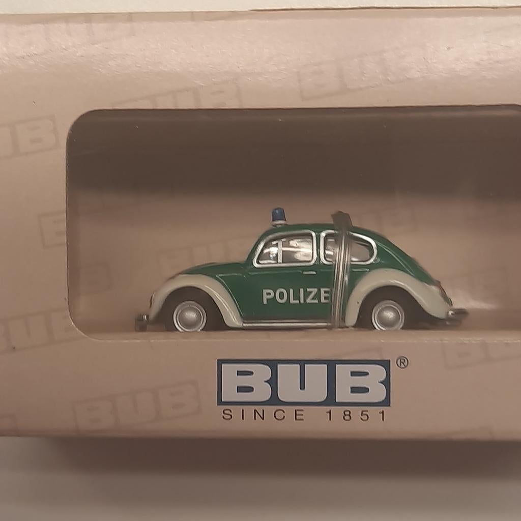 BUB 1/87 N 09501 : VW LEVER 1302 Polizei*LTD.Ed.1000*MIB*, Enlèvement, Neuf, Voiture, Autres marques