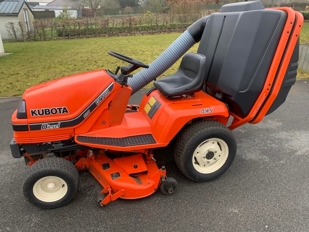 À vendre tracteur tondeuse Kubota G 1700 HST PARFAIT ÉTAT, Enlèvement