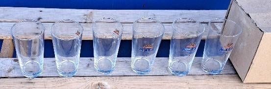 Glas glazen maes pils bierglazen, Enlèvement ou Envoi