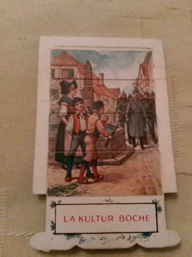 Chromos chocolade Martougin met systeem oorlog 1914 1918, Ophalen of Verzenden, Zo goed als nieuw