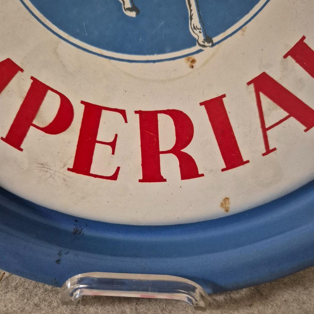 Emaille bierplateau Horse-Ale Imperial, Verzamelen, Ophalen of Verzenden