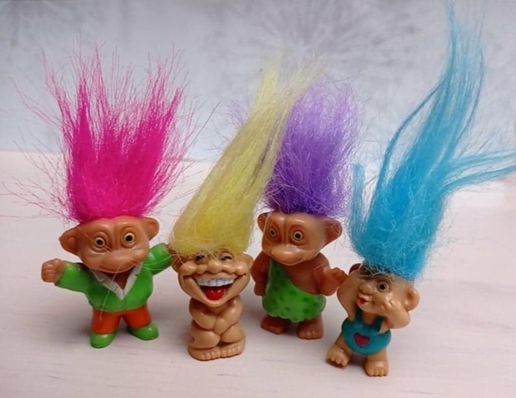 mini Trolls soma pvc figuren, Ophalen of Verzenden, Zo goed als nieuw