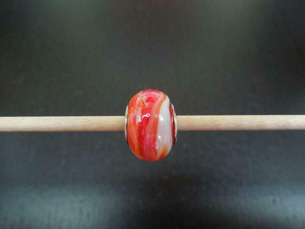 Trollbeads/Pandora stijl glaskraal, Ophalen of Verzenden, Zo goed als nieuw, Kraal