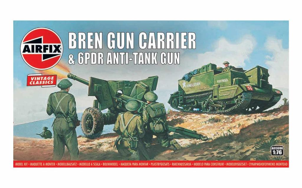 AIRFIX 01309V bren gun carrier & 6PDR anti-tankb gun 1/76, Neuf, 1:50 ou moins, Tank, Enlèvement ou Envoi