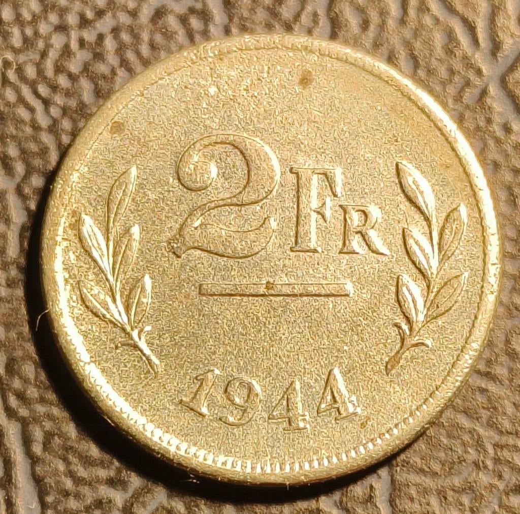 2 Frank 1944 WOII Bevrijding, Enlèvement ou Envoi