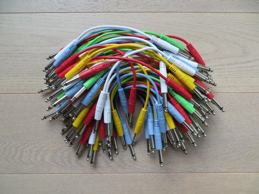 Patch cables / Patchkabels voor gitaar effect pedalen NIEUW!, Ophalen of Verzenden, Nieuw, Delay of Echo