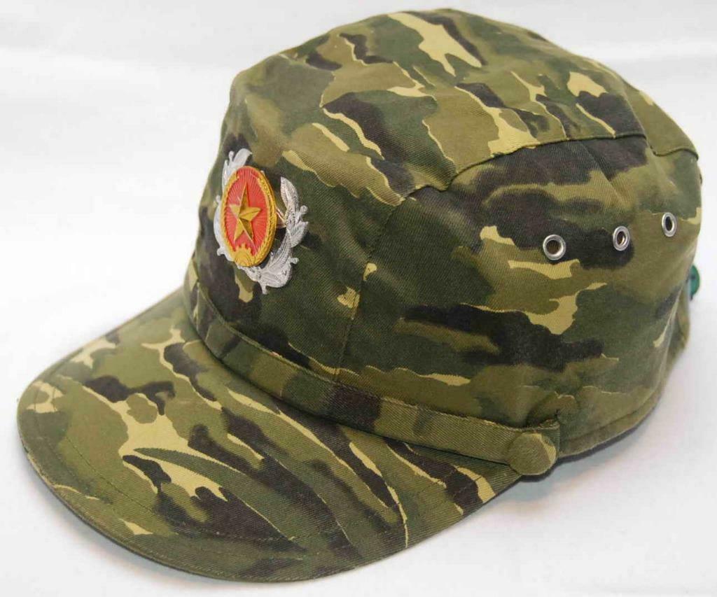 Militaria - Vietnam Special Forces Cap F195, Ophalen of Verzenden, Landmacht, Helm of Baret