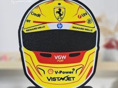 Helm F1 Lewis Hamilton lamp incl. Led verlichting nu €39,95., Ophalen of Verzenden, Nieuw