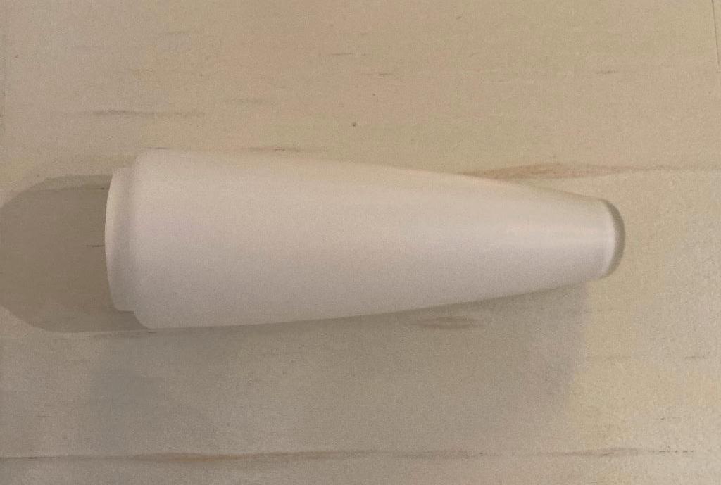 Lampenkap in konische vorm en melkglas, Antiek en Kunst, Ophalen of Verzenden