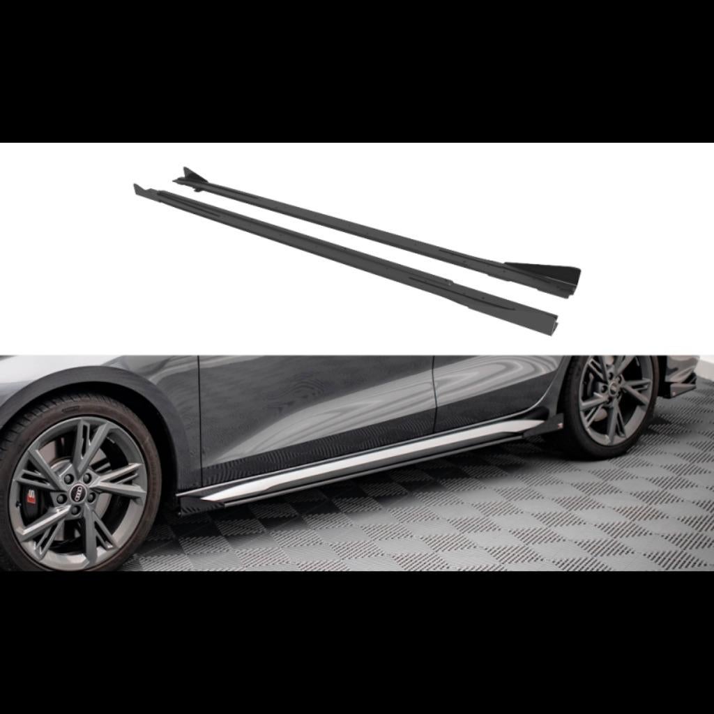 LAME BAS DE CAISSE STREET PRO + FLAPS AUDI S3 / A3 S-LINE 8Y, Autos : Divers, Tuning & Styling, Enlèvement ou Envoi