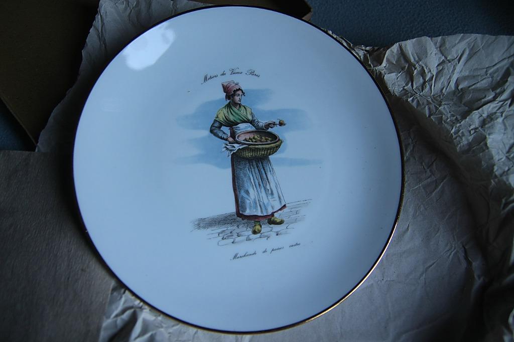 assiette de collection « Métiers du Vieux Paris », Enlèvement ou Envoi