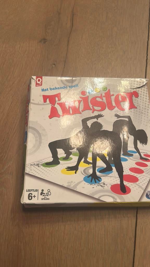 Twister, Een of twee spelers, Ophalen, Gebruikt, Reisspel
