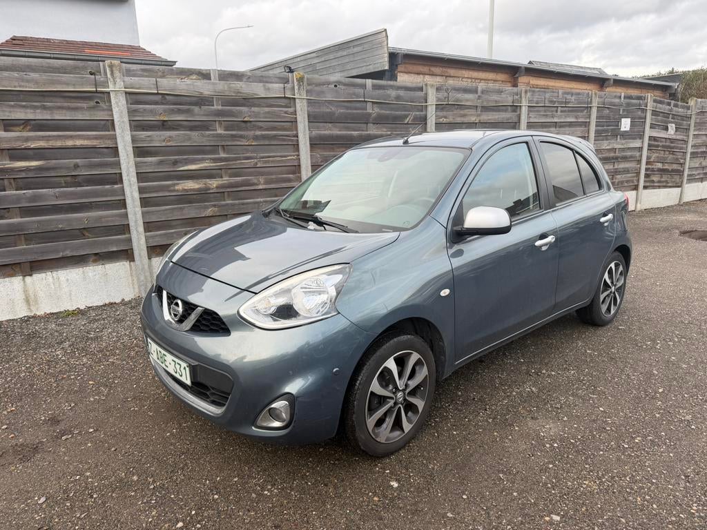 Nissan micra N-TEC 1.2 benzine!!!2015, Auto's, Nissan, Voorwielaandrijving, Stof, Parkeersensor, 5 deurs