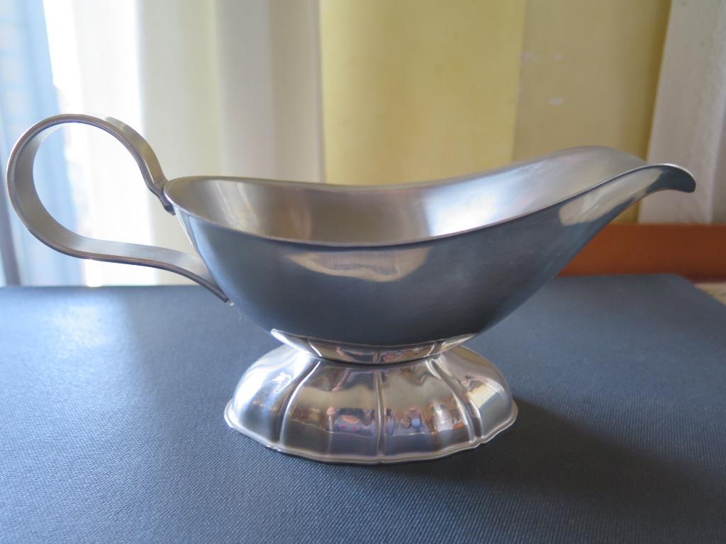 saucière inox, Enlèvement ou Envoi, Comme neuf, Autres matériaux, Autres styles