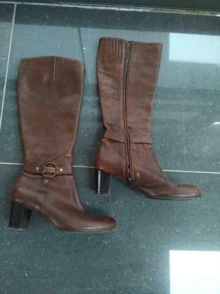 Natan laarzen kleur bruin mt38, Hoge laarzen, Bruin, Ophalen of Verzenden, Gedragen