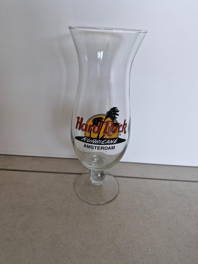 glas Hurricane Hard Rock Café Amsterdam, Verzenden, Zo goed als nieuw