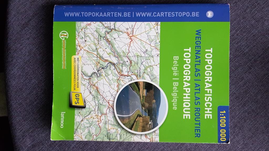 Atlas topographique Belgique, Enlèvement, Utilisé, Belgique