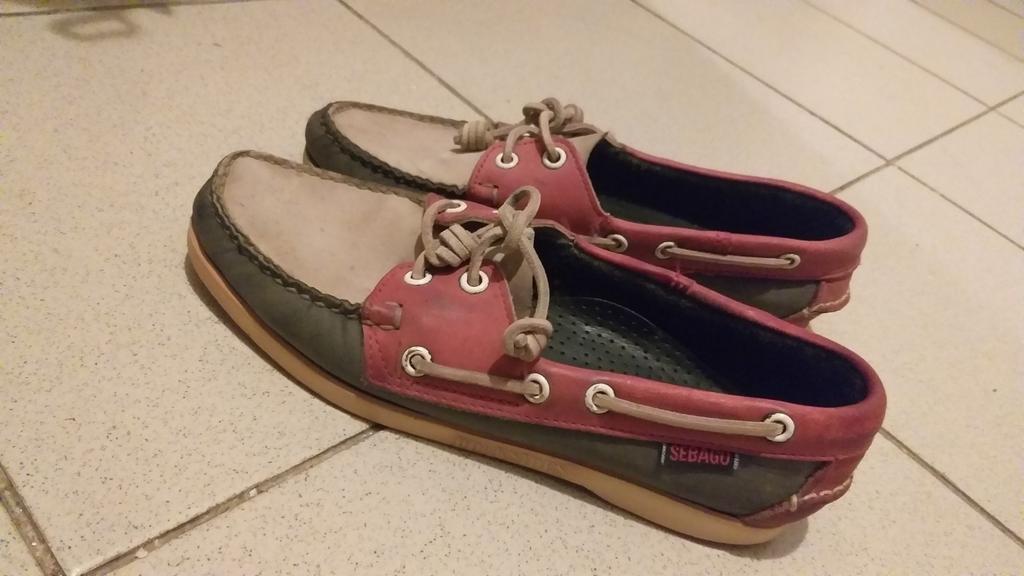 Drain 3 couleurs Vintage Docksides pour femmes taille 39, Enlèvement