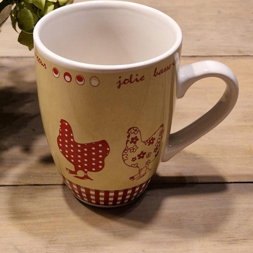 Mug décor basse cour, Enlèvement ou Envoi, Comme neuf