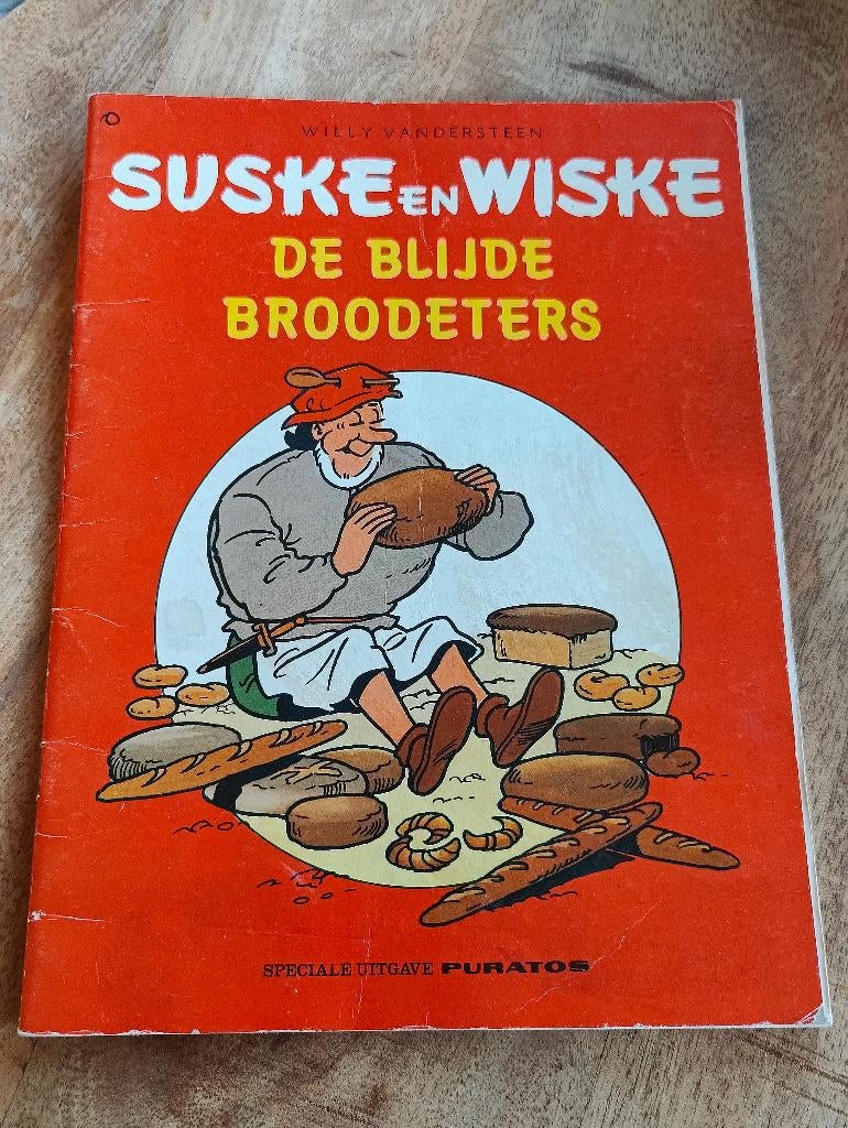 Suske en Wiske: de blijde broodeters, Boeken, Ophalen of Verzenden, Gelezen