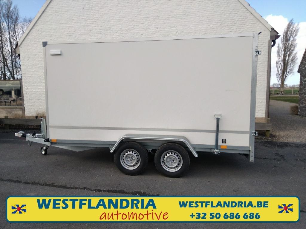Gesloten aanhangwagen Cube, meerdere modellen beschikbaar, Entreprise, Achat, Fiat