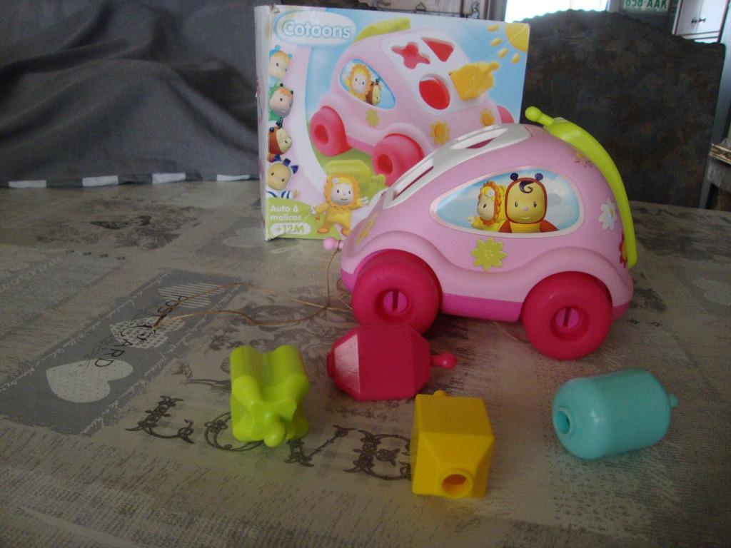 Voiture de tri intelligente Smoby Cotoons, Enlèvement ou Envoi, Comme neuf, Découverte