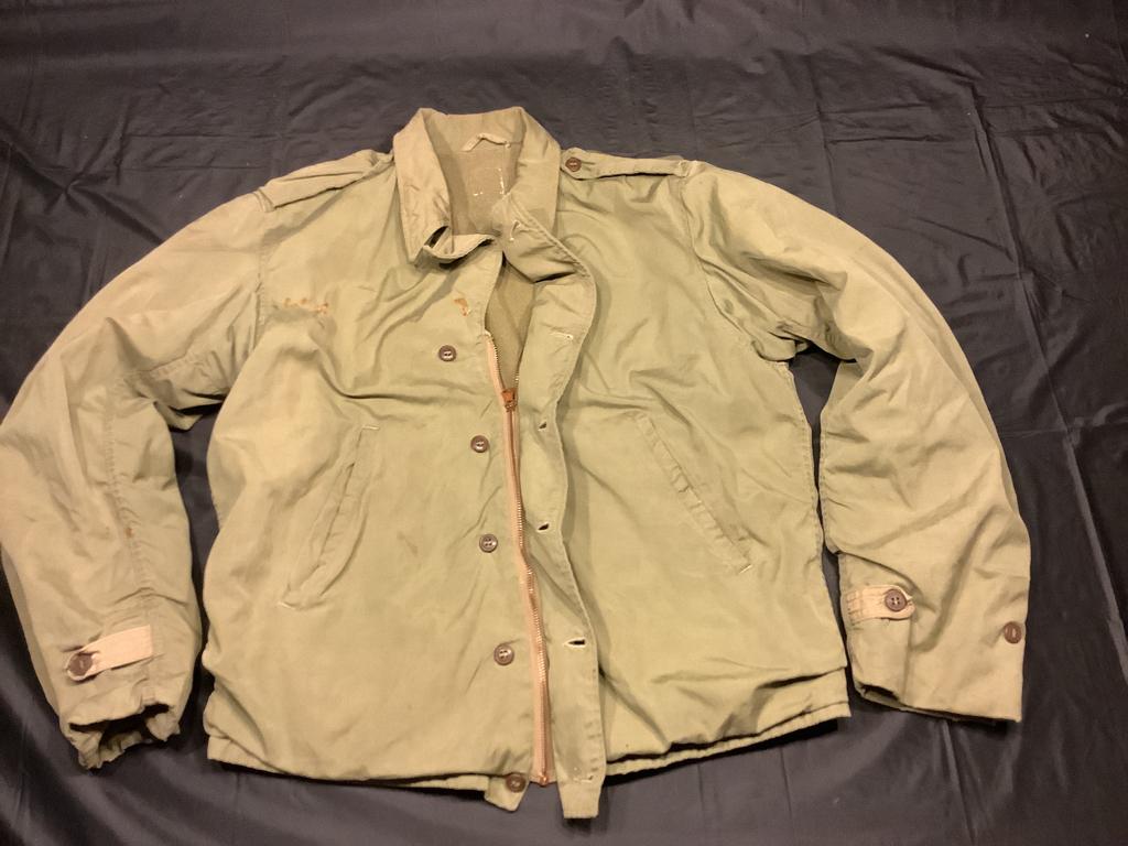 Blouson mityque M41 authentique terrain ww2 village, Verzamelen, Ophalen of Verzenden