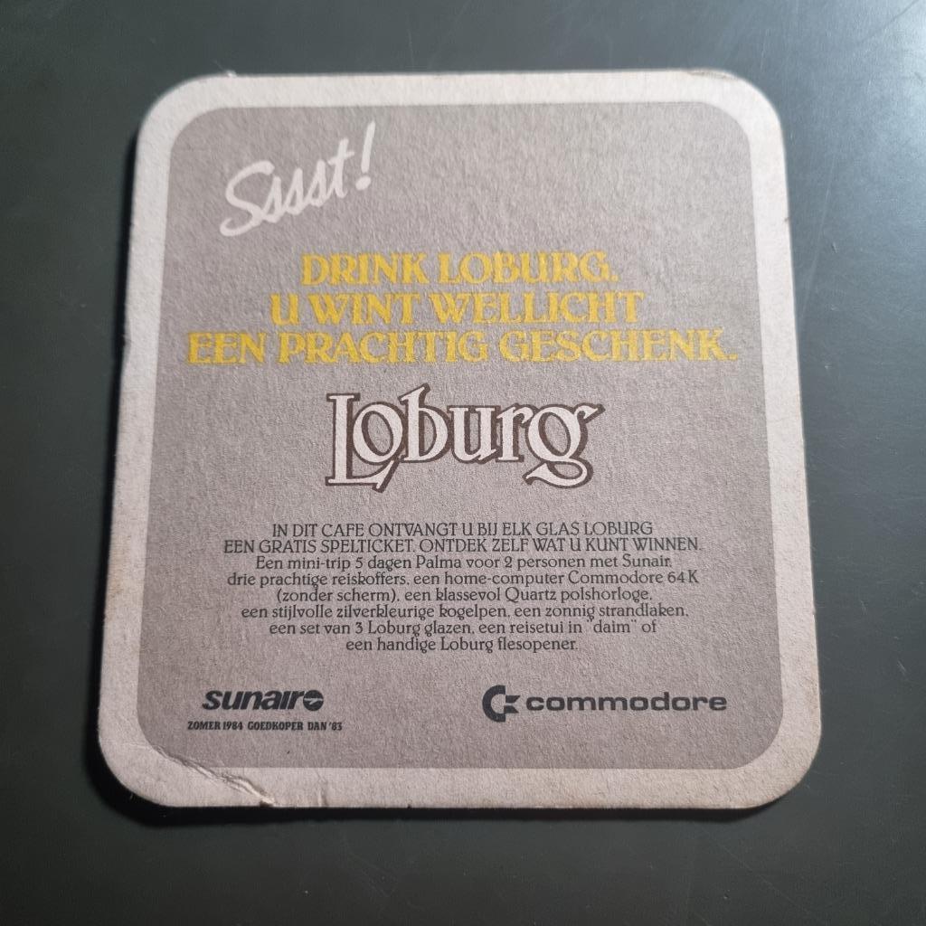 Sous Bock Loburg (modèle 1), Ophalen of Verzenden, Gebruikt, Viltje(s), Overige merken