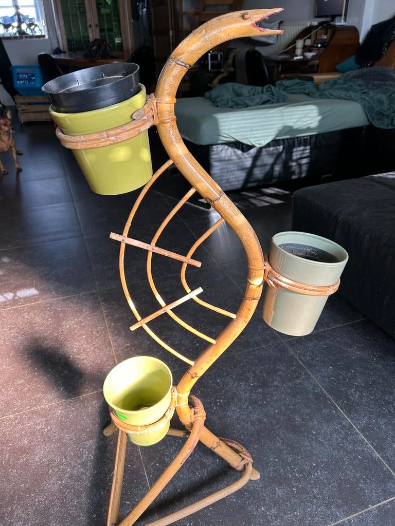 Vintage planten standaard, Ophalen, Zo goed als nieuw