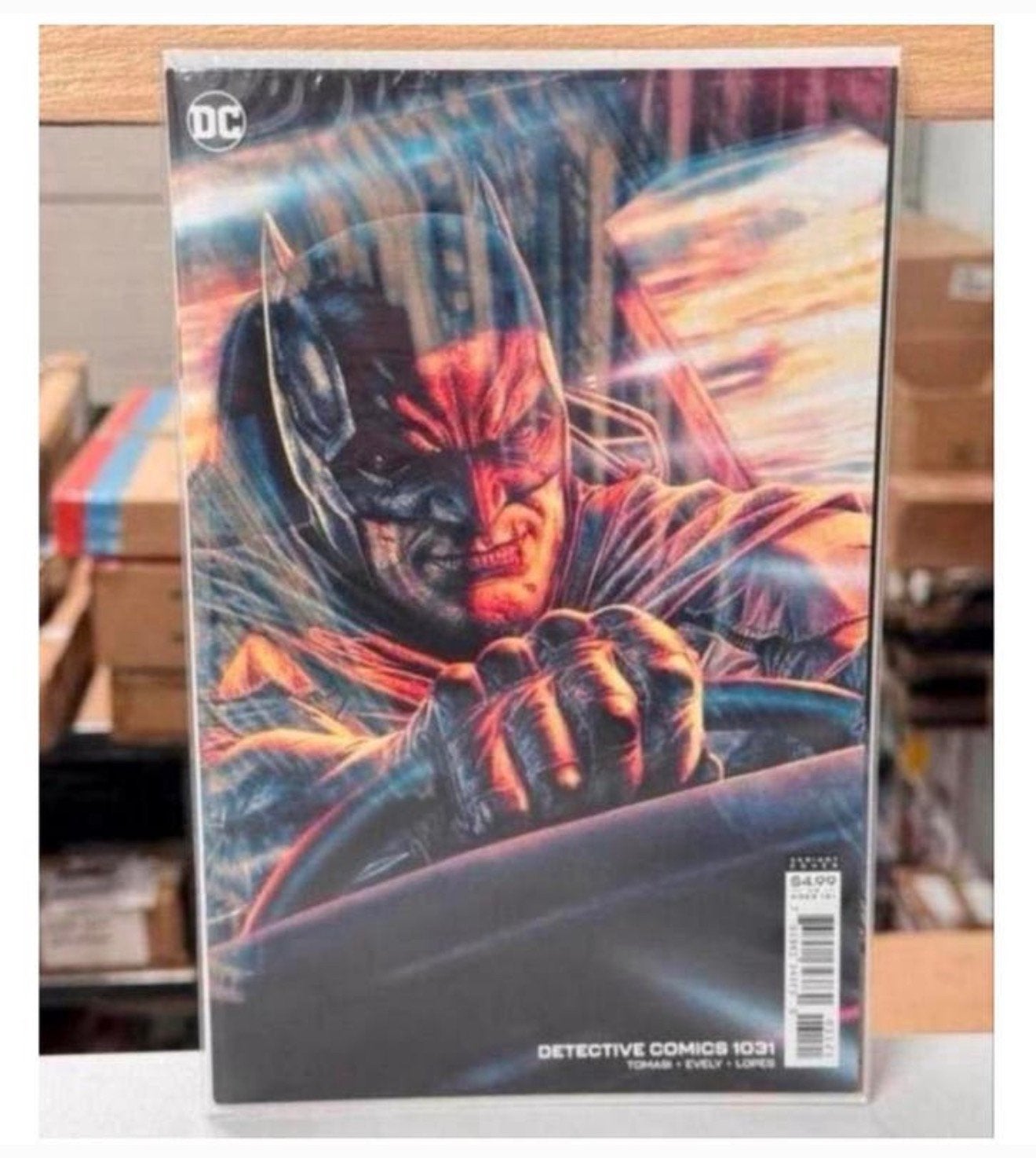 DETECTIVE COMICS #1031 CARD STOCK LEE BERMEJO Batman ed, Ophalen of Verzenden, Nieuw
