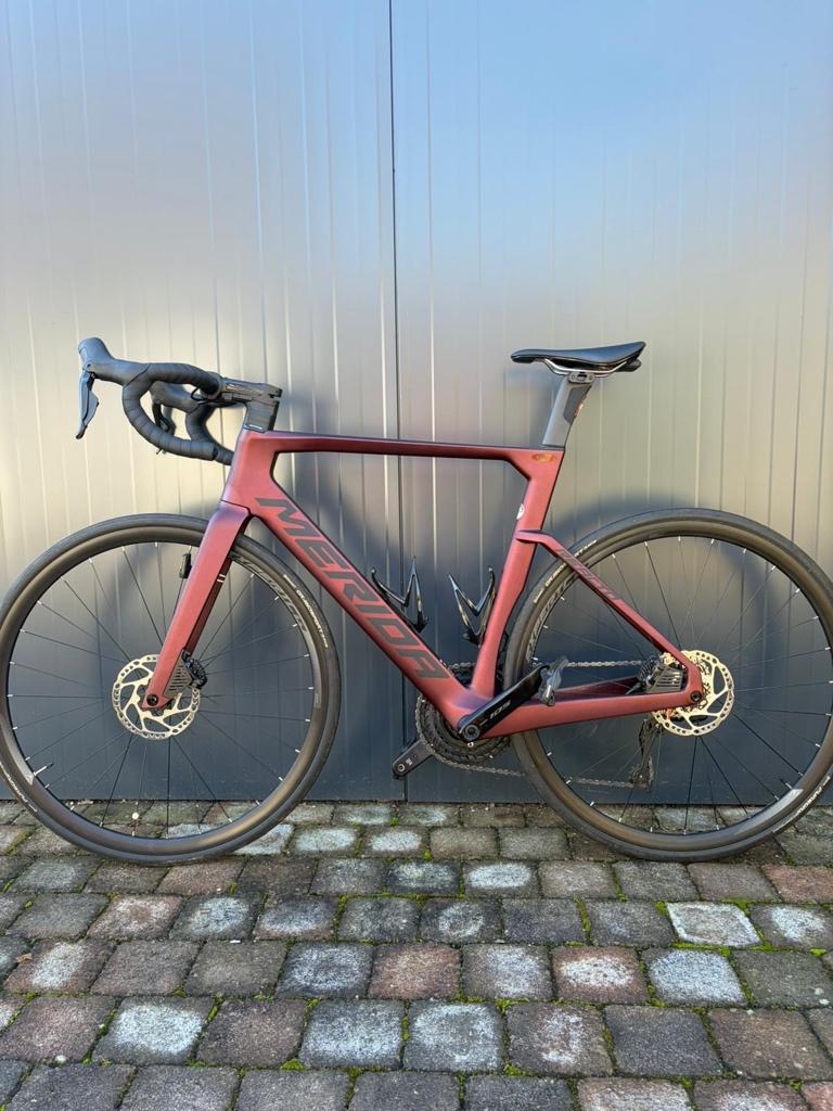 Merida Reacto 6000, DI2, 12 Speed, Full Carbon, Fietsen en Brommers, 28 inch, Carbon, Zo goed als nieuw, Meer dan 20 versnellingen