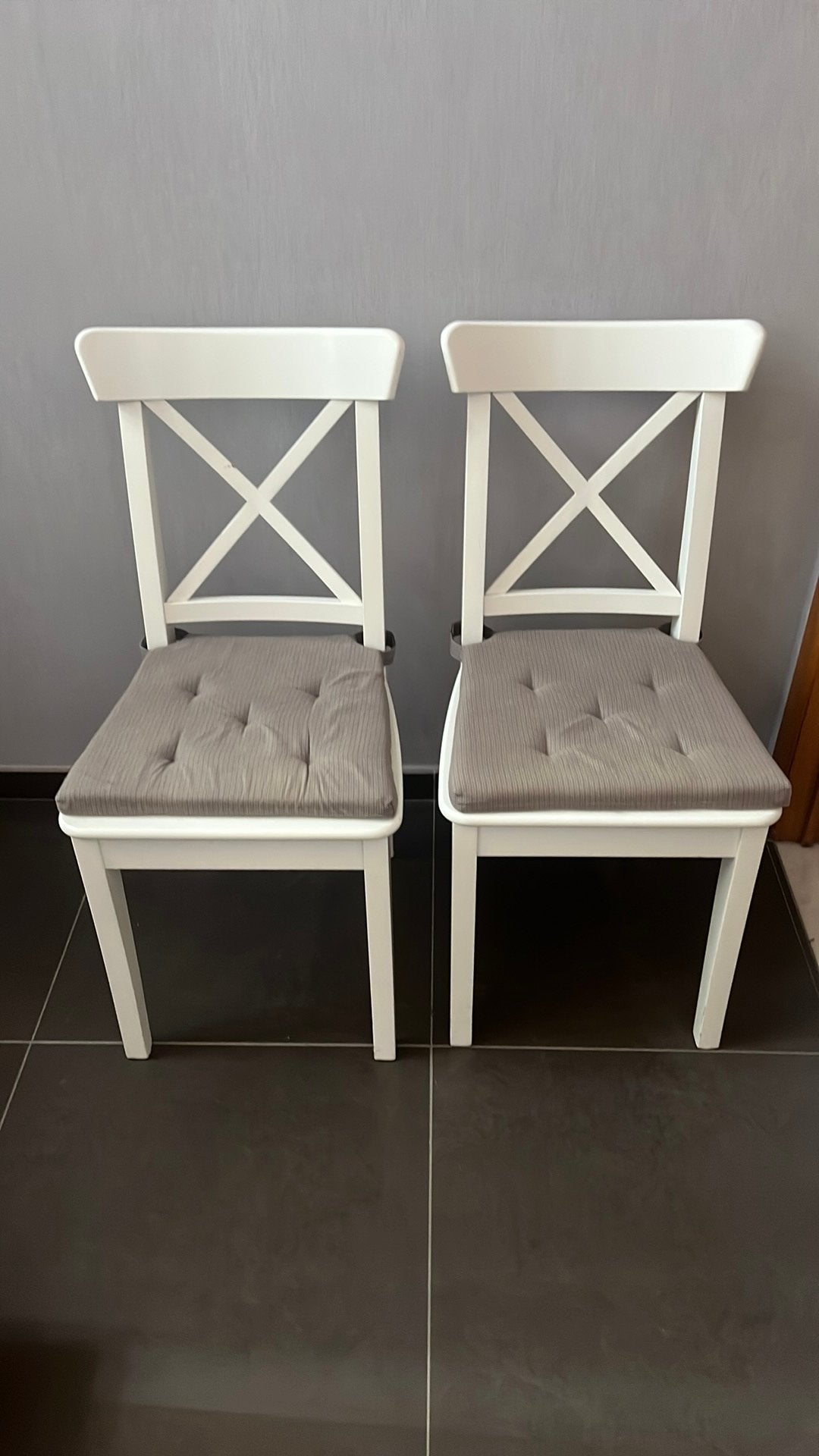 Ingolf ikea wit, Ophalen, Gebruikt, Twee, Wit